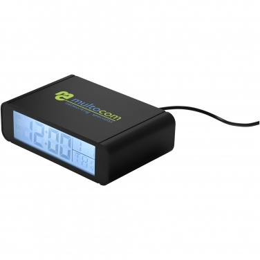 Logo trade promotional gifts image of: Seconds 5W wireless charging clock