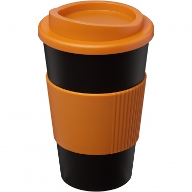 Logotrade business gift image of: Americano® 350 ml insulated tumbler with grip