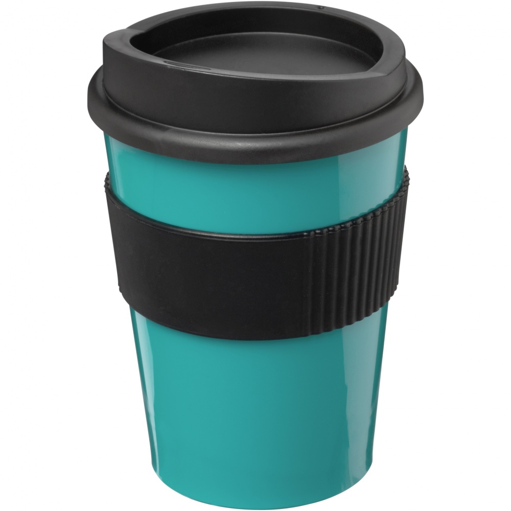 Logo trade promotional products picture of: Americano® Medio 300 ml tumbler with grip