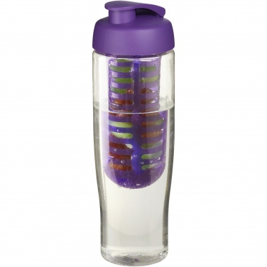 Logo trade advertising product photo of: H2O Active® Tempo 700 ml flip lid sport bottle & infuser