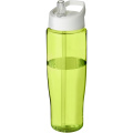 H2O Active® Tempo 700 ml spout lid sport bottle, Lime / White