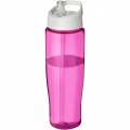 H2O Active® Tempo 700 ml spout lid sport bottle, Pink / White