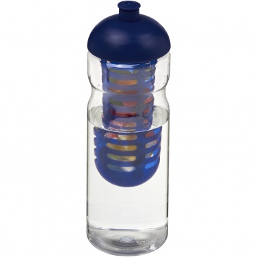 Logo trade advertising product photo of: H2O Active® Base 650 ml dome lid sport bottle & infuser