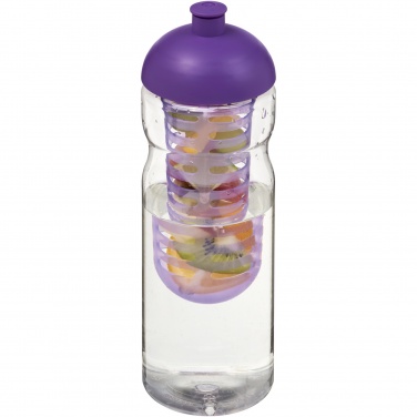 Logotrade promotional gift image of: H2O Active® Base 650 ml dome lid sport bottle & infuser