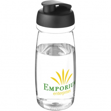 Logo trade corporate gifts picture of: H2O Active® Pulse 600 ml flip lid sport bottle