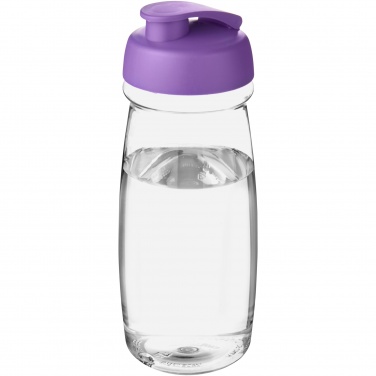 Logo trade promotional product photo of: H2O Active® Pulse 600 ml flip lid sport bottle