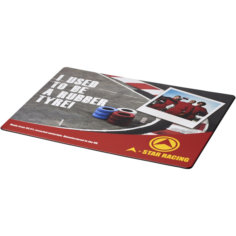 Logotrade promotional items photo of: Brite-Mat® mouse mat with tyre material