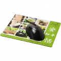 Q-Mat® rectangular mouse mat, Solid black