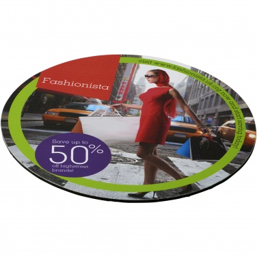 Logotrade promotional products photo of: Q-Mat® round mouse mat