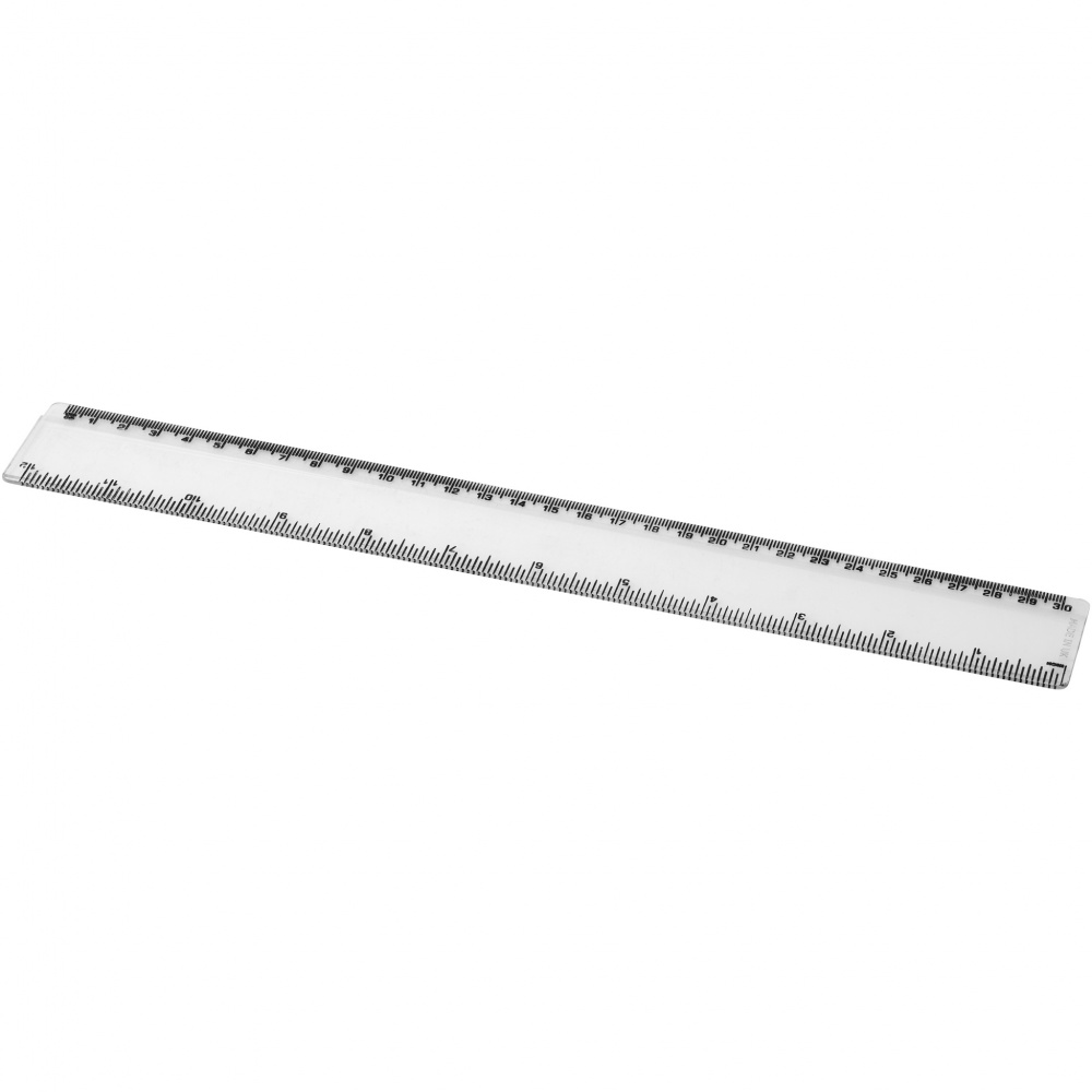 Logotrade promotional products photo of: Renzo 30 cm plastic ruler