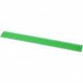 Renzo 30 cm plastic ruler, Green