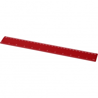 Logo trade promotional item photo of: Renzo 30 cm plastic ruler