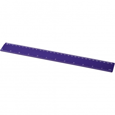 Logo trade promotional gifts picture of: Renzo 30 cm plastic ruler