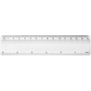 Logotrade business gifts photo of: Renzo 15 cm plastic ruler