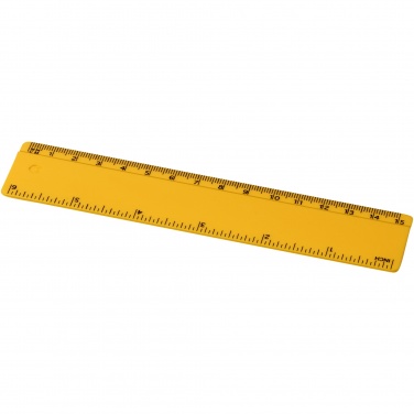 Logo trade promotional giveaways picture of: Renzo 15 cm plastic ruler