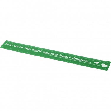 Logo trade promotional merchandise picture of: Rothko 30 cm plastic ruler