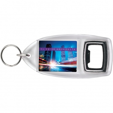 Logo trade promotional gift photo of: Jibe R1 bottle opener keychain