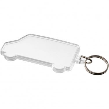 Logotrade promotional gift image of: Combo van-shaped keychain