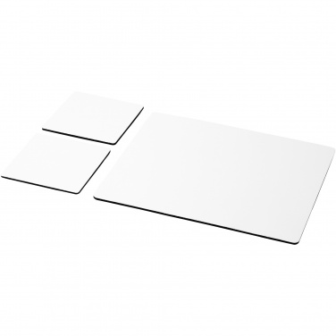 Logotrade advertising product picture of: Q-Mat® mouse mat and coaster set combo 3