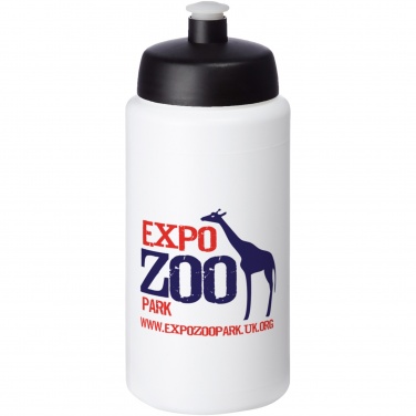 Logo trade promotional products image of: Baseline® Plus grip 500 ml sports lid sport bottle