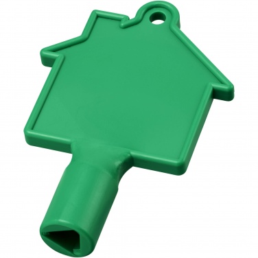 Logotrade advertising products photo of: Maximilian house-shaped utility key