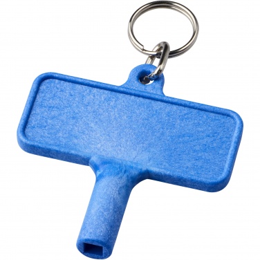 Logo trade promotional gift photo of: Largo plastic radiator key with keychain