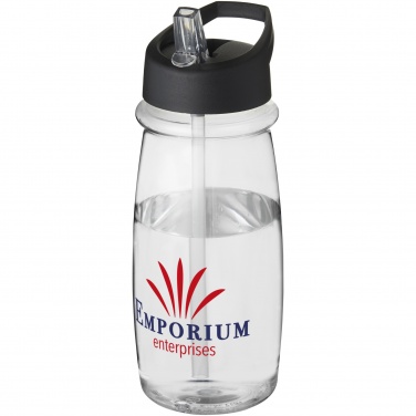 Logo trade corporate gifts picture of: H2O Active® Pulse 600 ml spout lid sport bottle