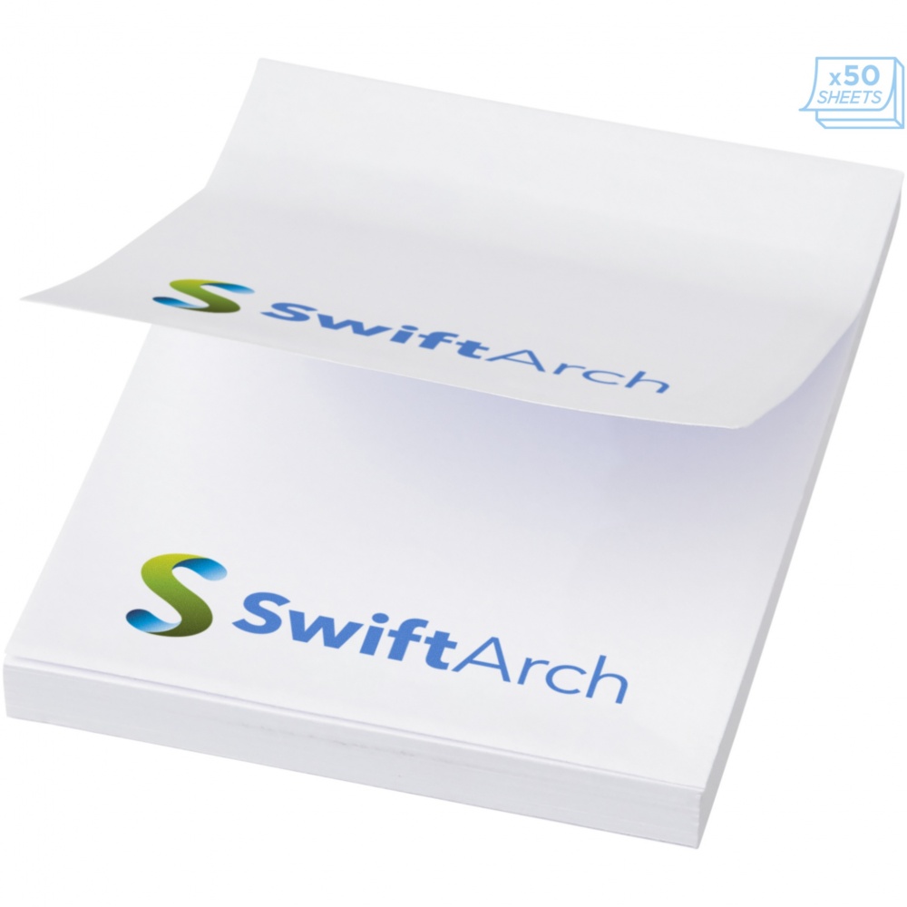 Logotrade promotional giveaways photo of: Sticky-Mate® A8 sticky notes 50x75mm