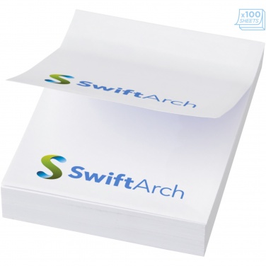 Logo trade promotional gifts image of: Sticky-Mate® A8 sticky notes 50x75mm