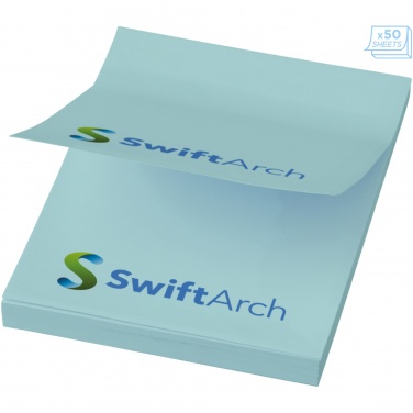 Logo trade advertising product photo of: Sticky-Mate® A8 sticky notes 50x75mm