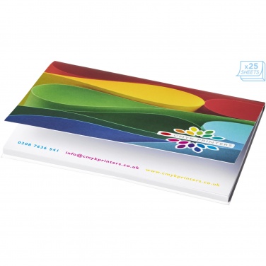 Logotrade promotional gift image of: Sticky-Mate® A7 soft cover sticky notes 100x75mm