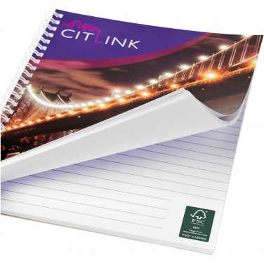 Logotrade promotional gift picture of: Desk-Mate® A5 spiral notebook