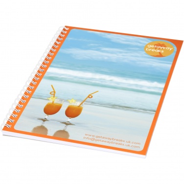 Logotrade promotional merchandise picture of: Desk-Mate® A5 notebook synthetic cover