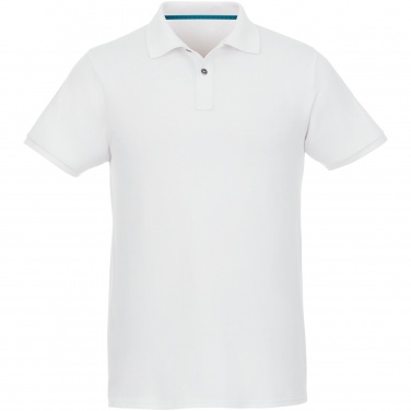 Logo trade advertising product photo of: Beryl short sleeve men's organic recycled polo