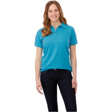 Logotrade promotional giveaway picture of: Beryl short sleeve women's organic recycled polo