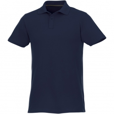 Logo trade promotional giveaway photo of: Helios short sleeve men's polo