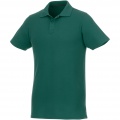 Helios short sleeve men's polo, Forest green