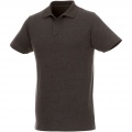 Helios short sleeve men's polo, Charcoal