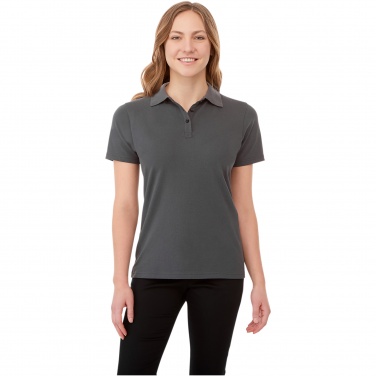 Logotrade promotional giveaway image of: Helios short sleeve women's polo