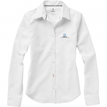 Logo trade advertising products image of: Vaillant long sleeve women's oxford shirt