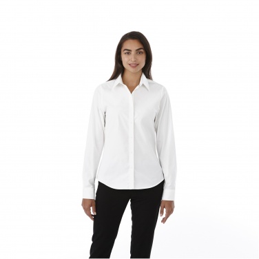 Logo trade corporate gifts picture of: Hamell long sleeve women's shirt