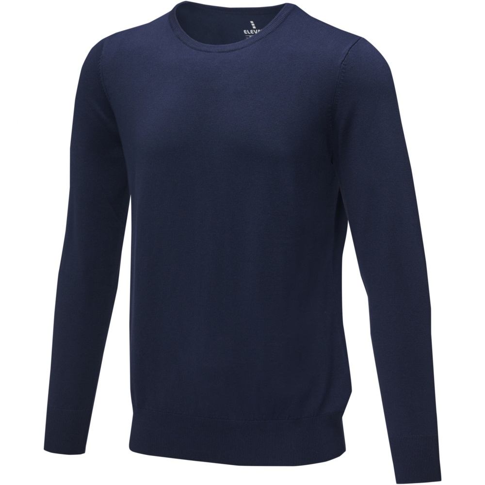 Logo trade advertising products image of: Merrit men's crewneck pullover