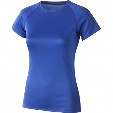 Logo trade business gifts image of: Niagara short sleeve women's cool fit t-shirt