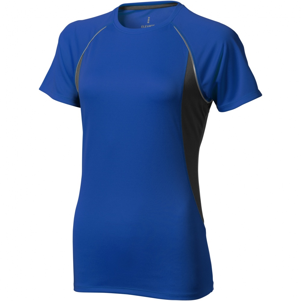 Logo trade business gift photo of: Quebec short sleeve women's cool fit t-shirt