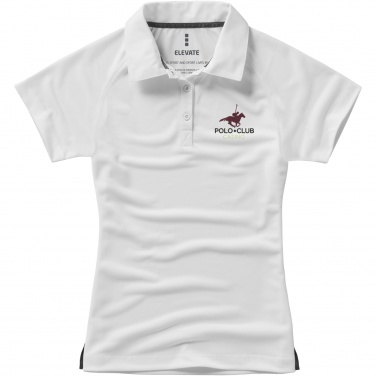 Logo trade promotional merchandise photo of: Ottawa short sleeve women's cool fit polo