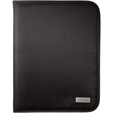 Logo trade corporate gifts image of: Stanford deluxe A4 zippered portfolio