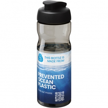 Logotrade promotional gift image of: H2O Active® Eco Base 650 ml flip lid sport bottle