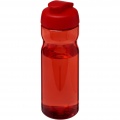 H2O Active® Eco Base 650 ml flip lid sport bottle, Red / Red