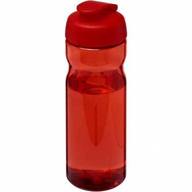 Logotrade promotional product image of: H2O Active® Eco Base 650 ml flip lid sport bottle