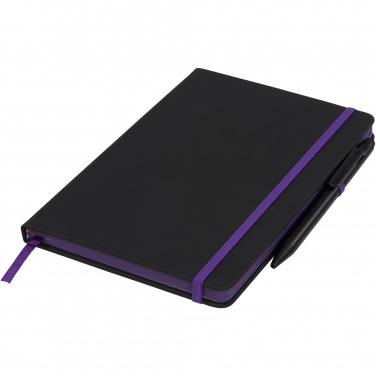 Logotrade promotional gift picture of: Noir Edge medium notebook